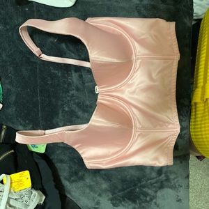 Baby Pink satin bralette VS